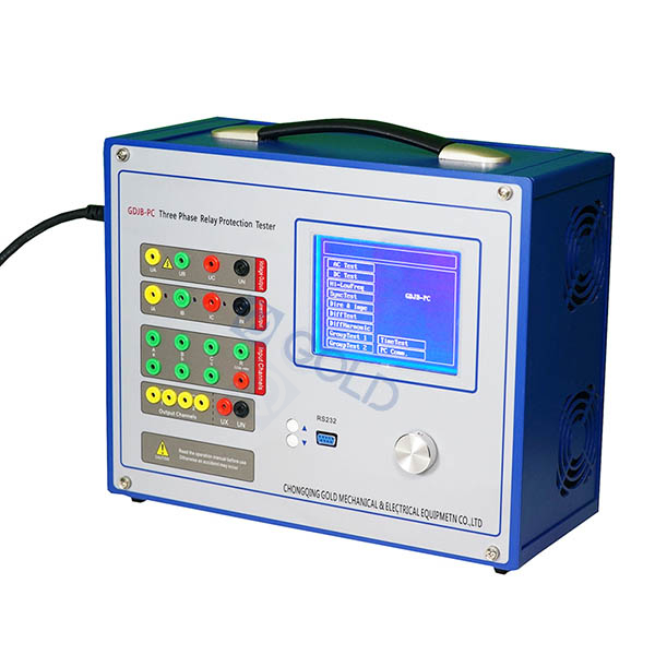 Probador de protección de relé trifásico universal GDJB-PC Conjunto de prueba de inyección de corriente secundaria
