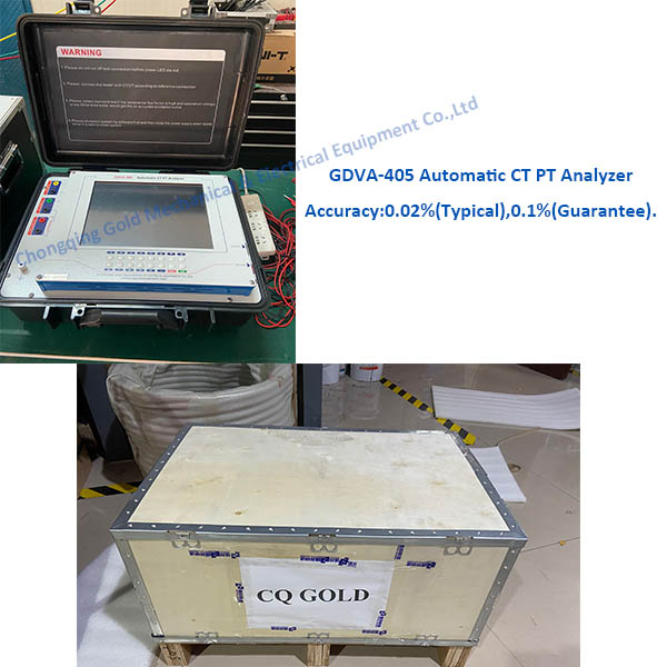 GDVA-405 El analizador CT PT totalmente automático está listo para enviar