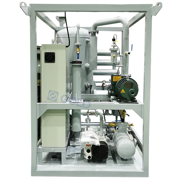 Purificador de aceite de transformador de alto voltaje de alta aspiradora ZJA, máquina de filtración de aceite aislante
