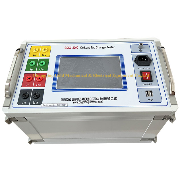 Transformador GDKC-2000 OLTC en la carga Tester de cambiador de tapas
