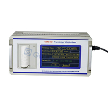 Analizador de respuesta de frecuencia de barrido SFRA de transformador GDRZ-902